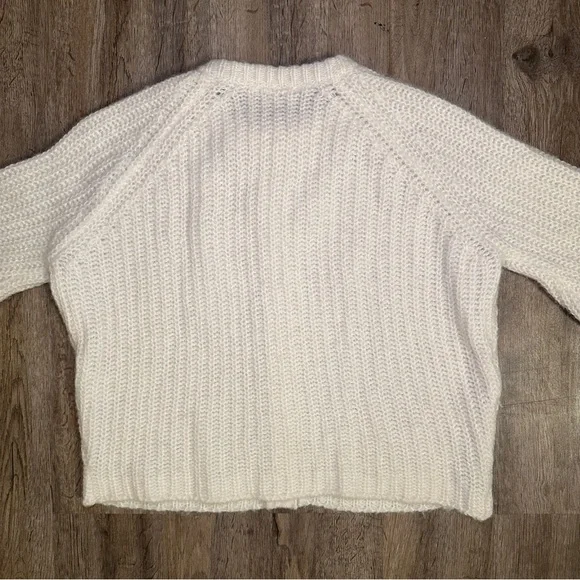 Sezane Emile Cardigan in Ecru (White) Women’s Size Small - Picture 5 of 7